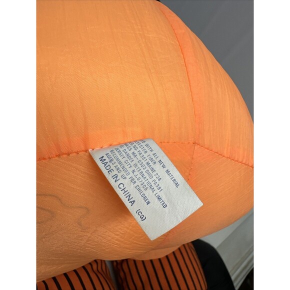 Vintage Halloween Witch Scarecrow Dan Dee Nylon Puffalump Style 26" Plush - Picture 5 of 8